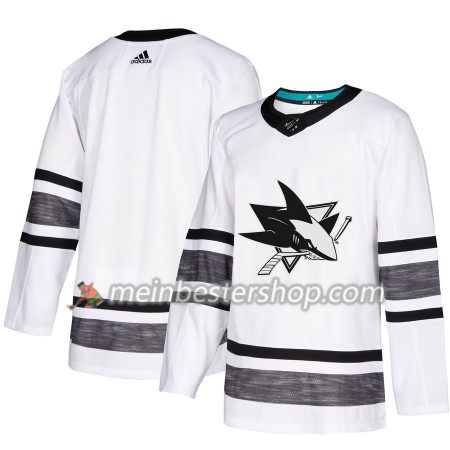 San Jose Sharks Blank 2019 All-Star Adidas Weiß Trikot Authentic - Herren San Jose Sharks Blank 2019 All-Star Adidas Weiß Trikot Authentic - Herren